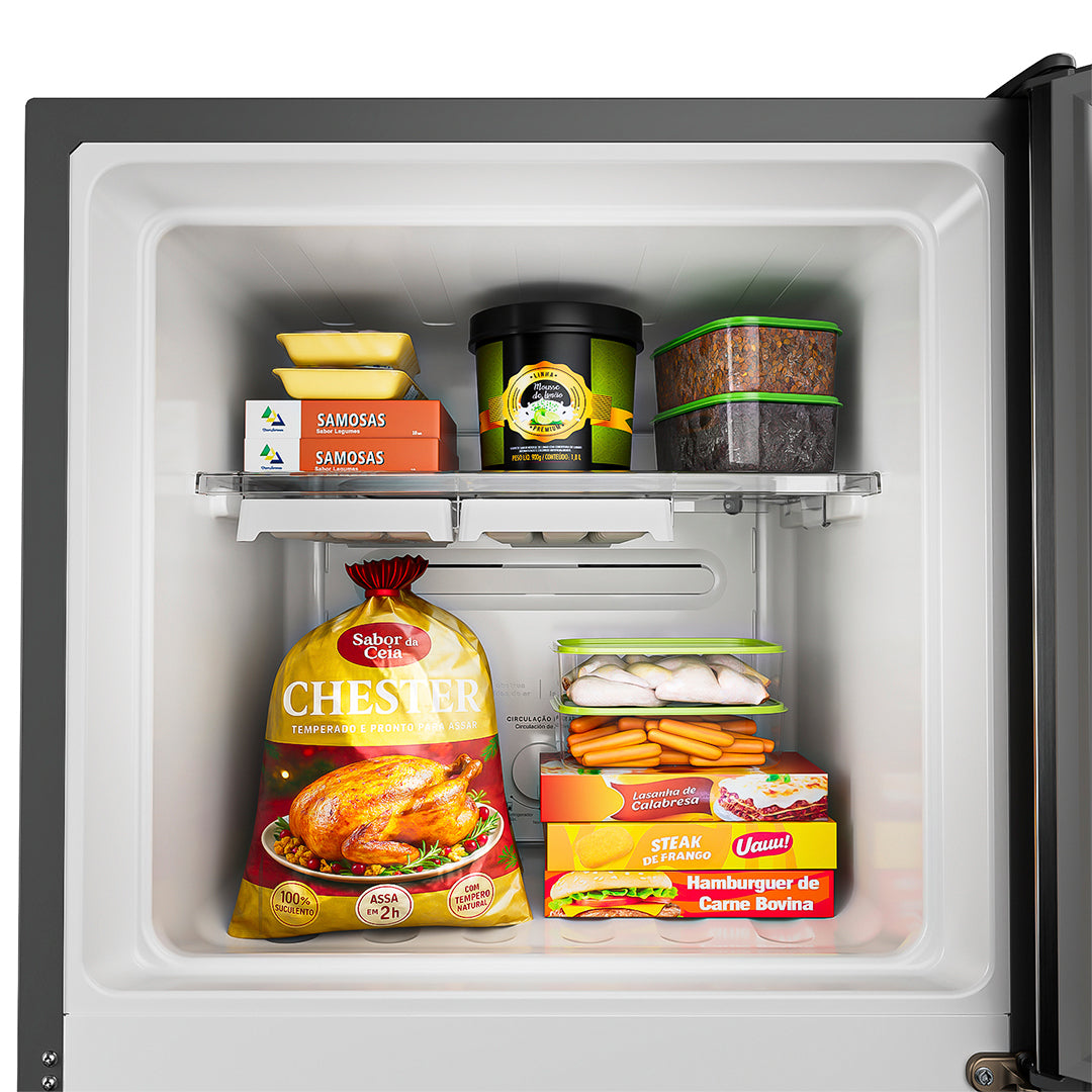 Heladera 407L Consul Inox No Frost CRM44MKDUW
